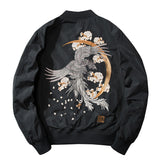 Varsity Jacket Embroidered MA-1 Air Force Pilot Jacket