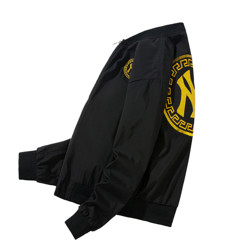 New York NYC Varsity Jacket Autumn and Winter Baseball Uniform