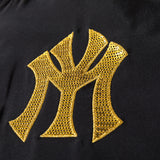 New York NYC Varsity Jacket Baseball Uniform Sequin Embroidery