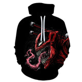 Carnage Hoodie Printing Venom