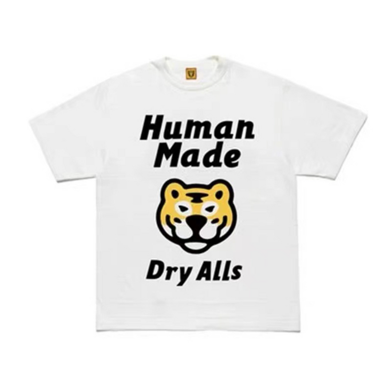 Human Made T-Shirt Limited Combed Cotton Short Sleeve Loose Couple