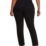 Women Plus Size Jeans Slim Ripped Denim Skinny Pants