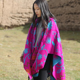 Beth Dutton Outfits Ethnic Style Cape and Shawl Cloak Scarf Inverness