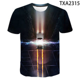 Back to the Future Costume round Neck T-shirt Summer Printed Men and Women Fashion Casual