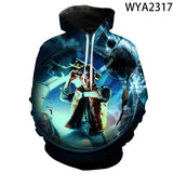 Back to the Future Costume Spring and Autumn Printed Men's and Women's Hoodies Sweatshirt