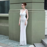Sequin Evening Dress Sequined Fishtail Formal Dress
