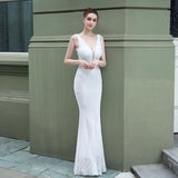 Sequin Evening Dress Sequined Fishtail Formal Dress