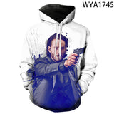 John Wick Keanu Hoodie 3D Printed John Wick3 Hooded Fashion Sweater