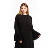 Muslim Women Stylish Kashibo Abaya Muslim Ladies Long Gown Islamic Clothing Jilbab Plus Size