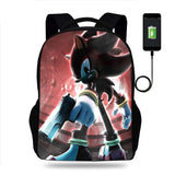 Shadow Backpack Sonic Computer Backpack for Primary and Secondary School Students