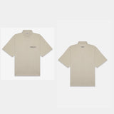 Essentials Polo Shirt Foot of God Essentials Fog Double Line Stand Collar