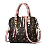 The Teacher Tote Cute Women's Handbag Charming Letter Shoulder Messenger Bag Large Capacity Women's Bag
