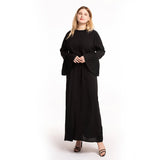 Muslim Women Stylish Kashibo Abaya Muslim Ladies Long Gown Islamic Clothing Jilbab Plus Size