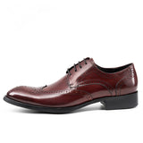 Indo Western Shoes Brogue Men's Shoes British Leather Shoes Men's Shoes Carved Men's Casual Shoes Leather Shoes