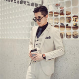 Casual Groom Attire Tuxedo Suits for Men Business Men Suit Men's Suit Set Autumn and Winter