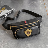 Lulu Belt Bags Fashion Crossbody Wide Shoulder Striped Crossbody