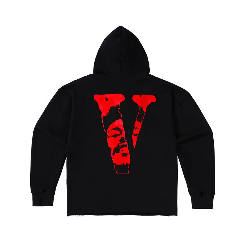 Pop Smoke Vlone King of New York Sweatshirt Couple Hooded Sweater