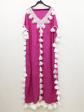 Women Plus Size Dresses V Neck Party Evening Dress