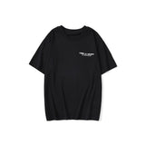 Shark Print T Shirt Printed Oversize Short Sleeve Hip Hop Loose-Fitting Casual T-shirt