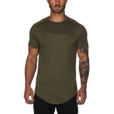 Man Tanks Sports T-shirt Men's Casual Short Sleeve