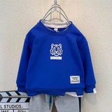 Toddler Boys Sweater Boys' Suit Spring and Autumn Two Pieces