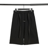 Fog Short Loose Warrior Sports Ribbon Middle Pants Men and Women Beach Pants Fear Of God