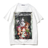 Charlie Luciano T Shirt Dark Fairy Tale Series Adventure Little Loli Cotton Loose