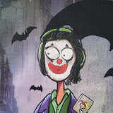 Charlie Luciano T Shirt Dark Fairy Tale Series Clown Pure Cotton Loose Couple