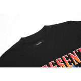 Present T Shirt Skull Beauty Printed Distressed round Neck T-shirt for Men