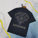 CHH Chrome Heart T Shirt Spring/Summer round Neck Short Sleeve T-shirt for Men and Women