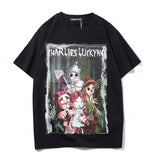 Charlie Luciano T Shirt Dark Fairy Tale Series Adventure Little Loli Cotton Loose