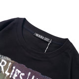 Charlie Luciano T Shirt Dark Fairy Tale Series Clown Pure Cotton Loose Couple