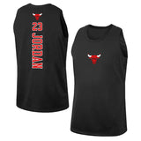 Chicago Bulls Vest Crew Neck Training Wear