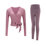 Moisture Wicking Shirts Fitness Suit Women's Quick-Drying Tights Autumn Sports Suit Yoga Clothes