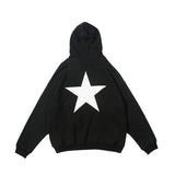 Fog T Shirt Autumn and Winter FivePointed Star Simple AllMatch Letters Printed Printed Sweater Fear Of God