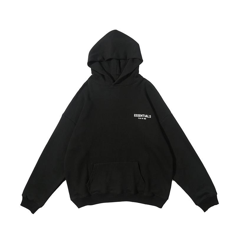 Fog T Shirt Autumn and Winter FivePointed Star Simple AllMatch Letters Printed Printed Sweater Fear Of God