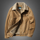 Bane Coat Cotton Coat Corduroy Fur Collar