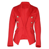 Women Coat Women's Slim Fit Solid Color Fashion Casual Short Coat