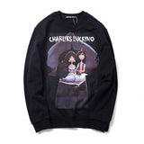 Charlie Luciano Hoodie Autumn And Winter Princess Prince Pattern Sweater Cotton Loose
