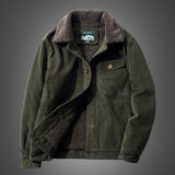Bane Coat Cotton Coat Corduroy Fur Collar