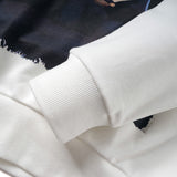 Charlie Luciano Hoodie Autumn And Winter Princess Prince Pattern Sweater Cotton Loose