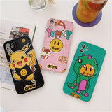 justin b drew phone case Drew Smiley Face iPhone 11 Pro Max Phone Case Apple 7P/8Plus Protective Case Xs/XR