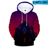 Juice WRLD in Loving Memory Hoodie Rapper Juice WRLD Casual 3D Printed Hood Sweatshirt