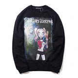 Charlie Luciano Hoodie Marvel Collection Clown Women'S Sweater Cotton Loose