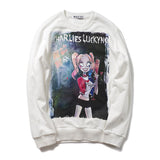 Charlie Luciano Hoodie Marvel Collection Clown Women'S Sweater Cotton Loose