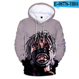 Juice WRLD in Loving Memory Hoodie Rapper Juice WRLD Casual 3D Printed Hood Sweatshirt
