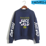 Juice WRLD in Loving Memory Hoodie Hip Hop Singer Juice WRLD Printed Fashion Loose High Collar Sweatshirt