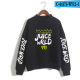 Juice WRLD in Loving Memory Hoodie Hip Hop Singer Juice WRLD Printed Fashion Loose High Collar Sweatshirt