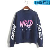 Juice WRLD in Loving Memory Hoodie Hip Hop Singer Juice WRLD Printed Fashion Loose High Collar Sweatshirt