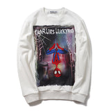 Charlie Luciano Hoodie Marvel Series Spider-Man Guard Cotton Loose Autumn And Winter